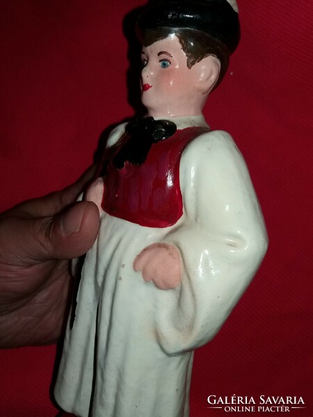 Beautiful condition Jász-Kunság colt ceramic figurine with step 27 cm according to the pictures