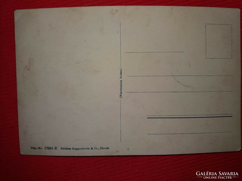 Antik Lausanne -i székesegyház SVÁJC képeslap a képek szerint