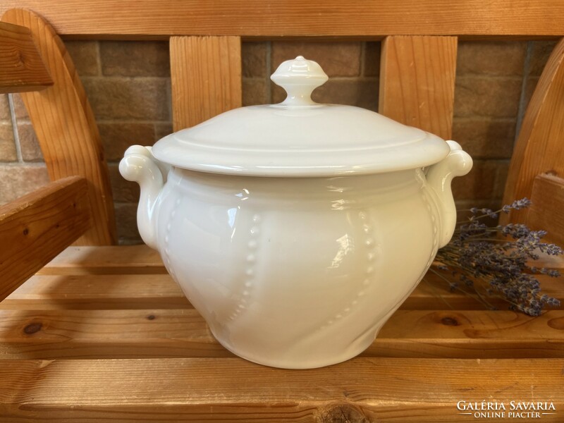 Antique soup bowl coma bowl