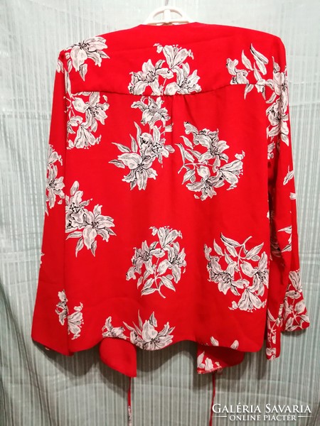 42-color pattern, george, women's, blouse, shirt, top