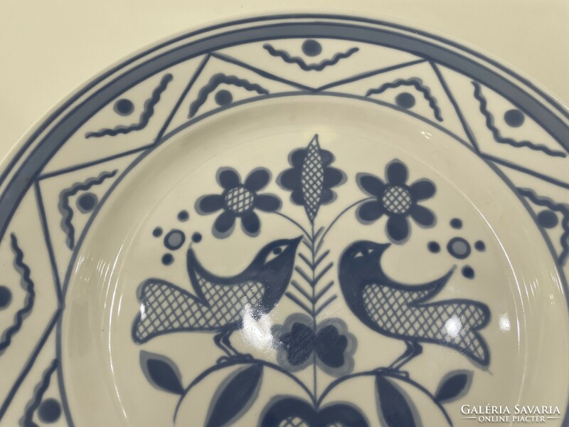 András Zsolnay sinkó bird wall plate bowl wall decoration porcelain