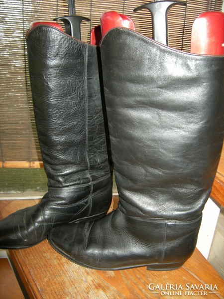 Women's leather boots, dancing boots. Size 39
