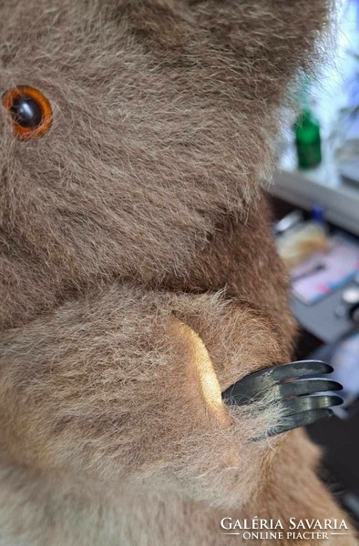 Koala maci eredeti szőrméből kézzel készített