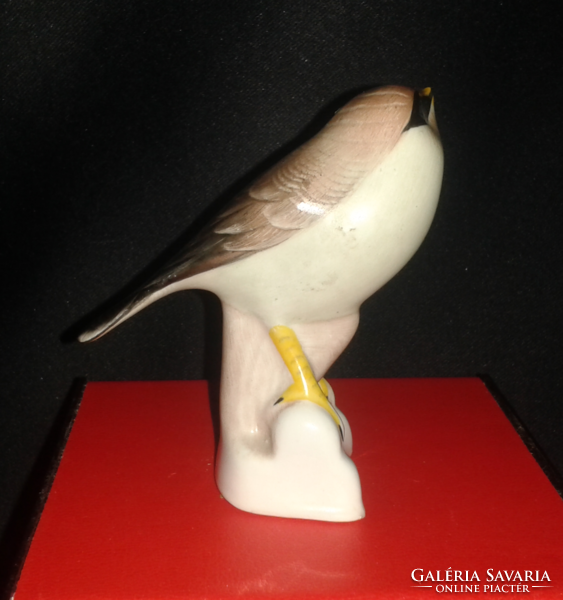 Aquincum kis madár / porcelán figurás szobor