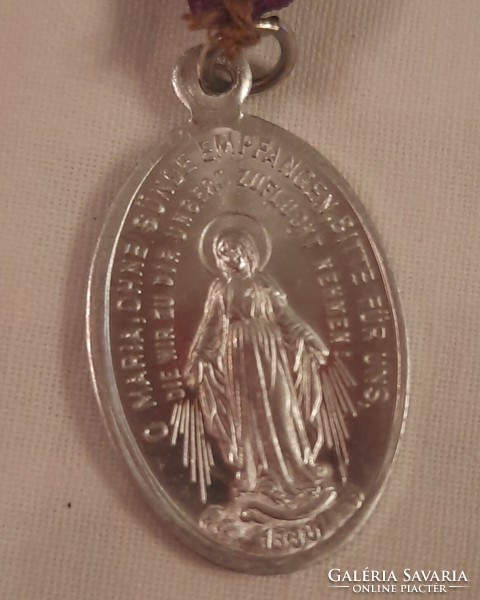 Wonderful medal with German inscription 2.3 x 1.6 cm