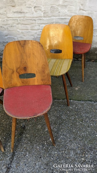 Czechoslovak retro chairs (6 pcs.)