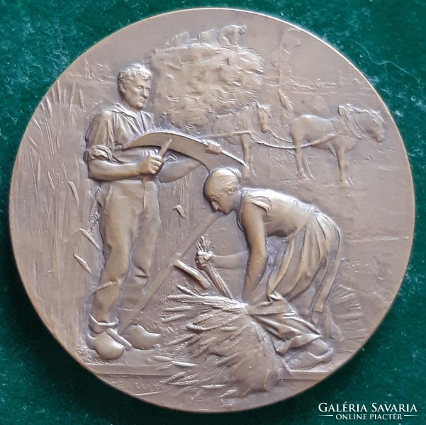 A. Rivet: agriculture, French medal, Art Nouveau, Art Nouveau, Jugendstil
