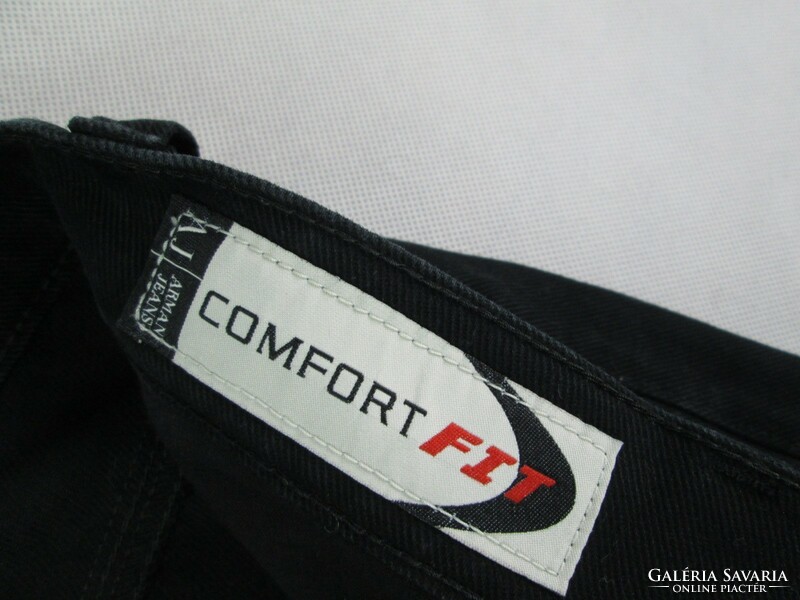 Original Armani jeans comfort fit (w32) men's black jeans