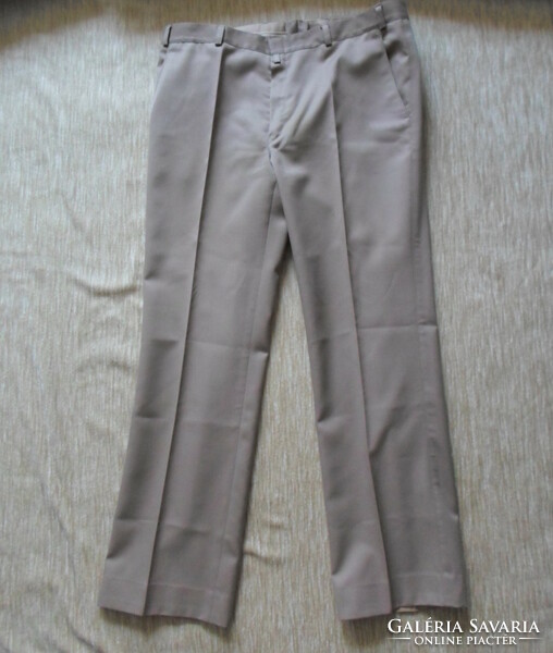 Retro long trousers, men's trousers 3.: Light brown
