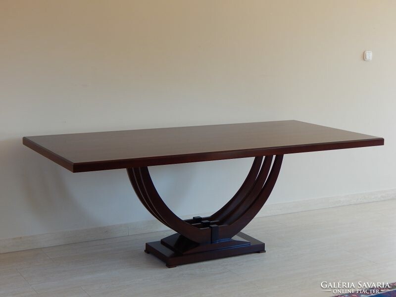 Dining table with gondola legs [c-05]
