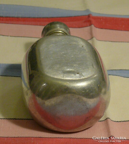 Small vintage aluminum water bottle