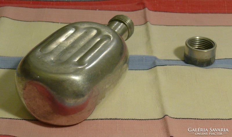 Small vintage aluminum water bottle