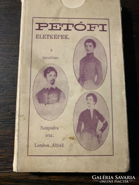 Alfred Lombos: Petöfi life pictures 1936 / 8 booklets