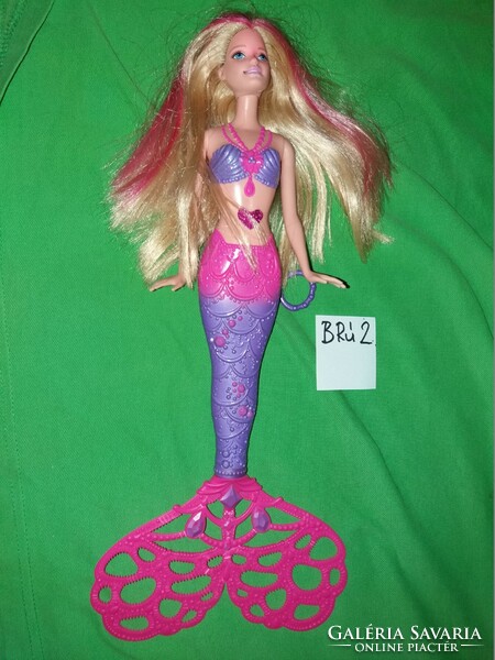 Gyönyörű MATTEL 2011 Interaktív mozgó uszony dús hajú eredeti Barbie baba képek szerint BrÚ 2.