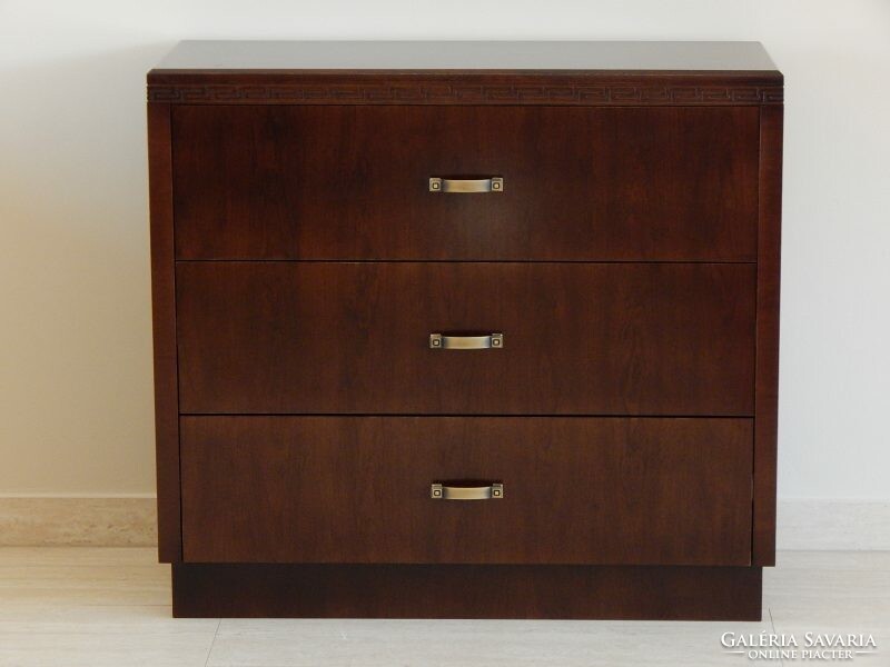 Art deco dresser with three drawers [h-15]