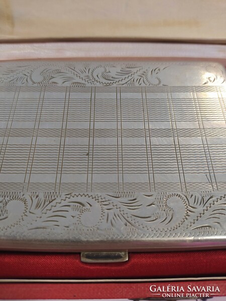 Antique cigarette case with lighter