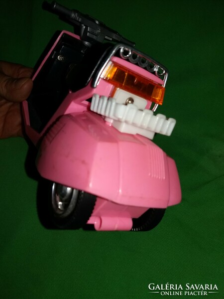 Minőségi Barbie babákhoz való rózsaszín motor robogó a képek szerint