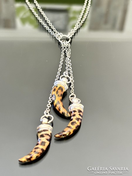 Fabulous morini gioielli double row silver necklace necklaces