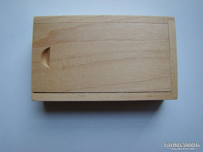 Small wooden jewelry box