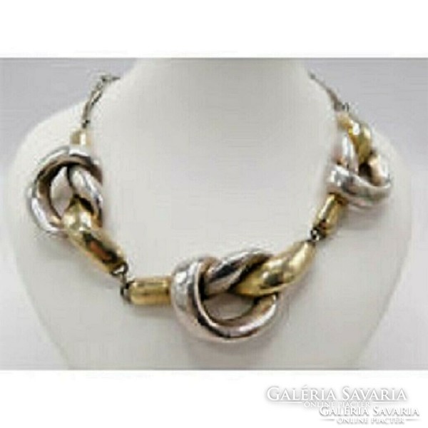 Unique silver-gilt necklaces