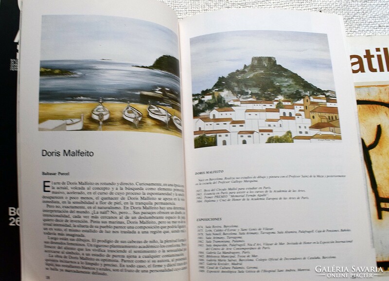 Batik extra basel magazin 1989 , 97. , 98. művészet Spanyolországból