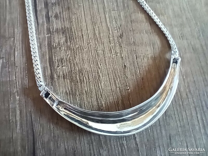 Old silver necklace