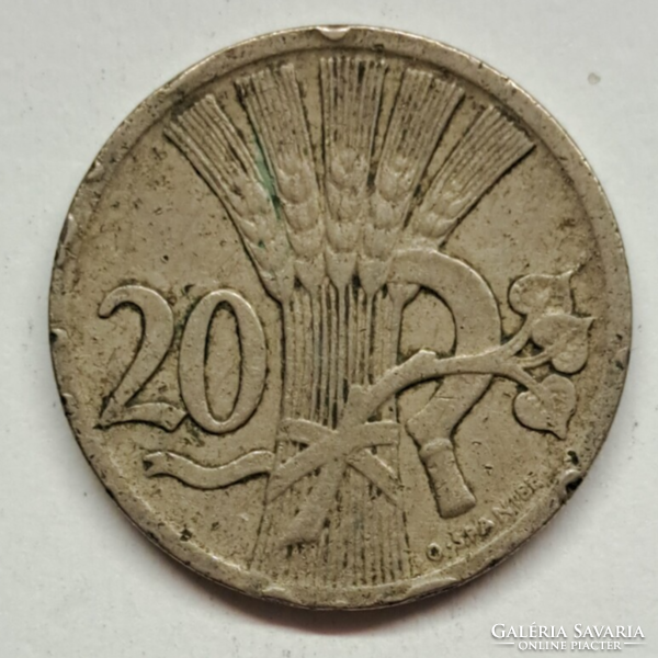 1928. 20 Haller Csehszlovákia (579)