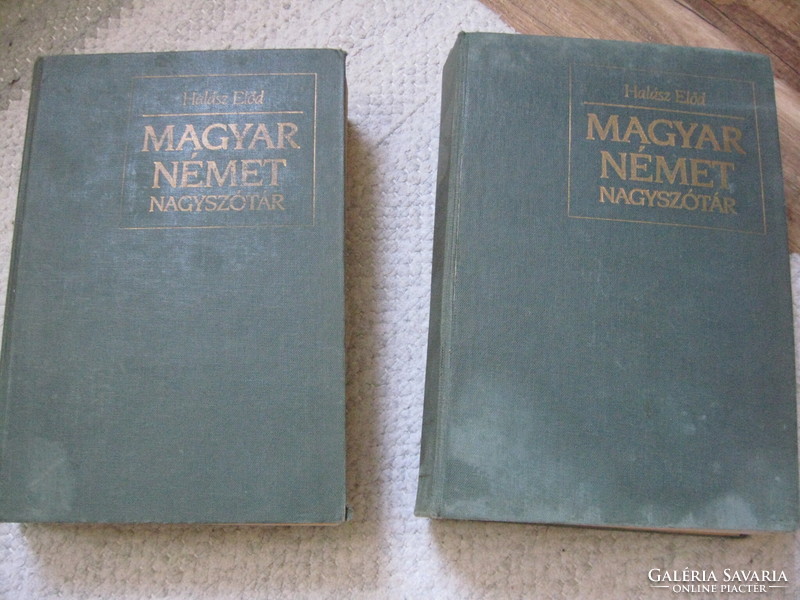 German-Hungarian and Hungarian-German big dictionary