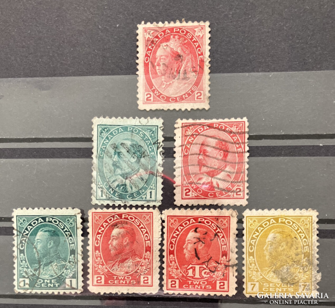 Canadian old stamps