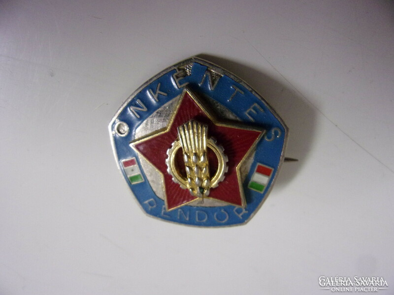 Volunteer police badge