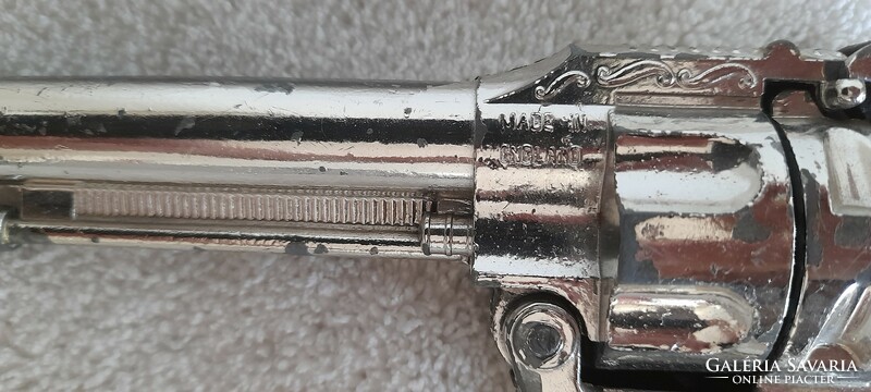 Vintage Cisco Kid fém játék pisztoly
