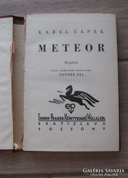 Karel Capek: Meteor