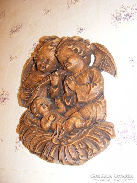 Angels with your little one, wall decoration