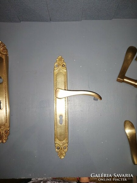 Copper doorknob, doorknobs (- only 2 pairs left)