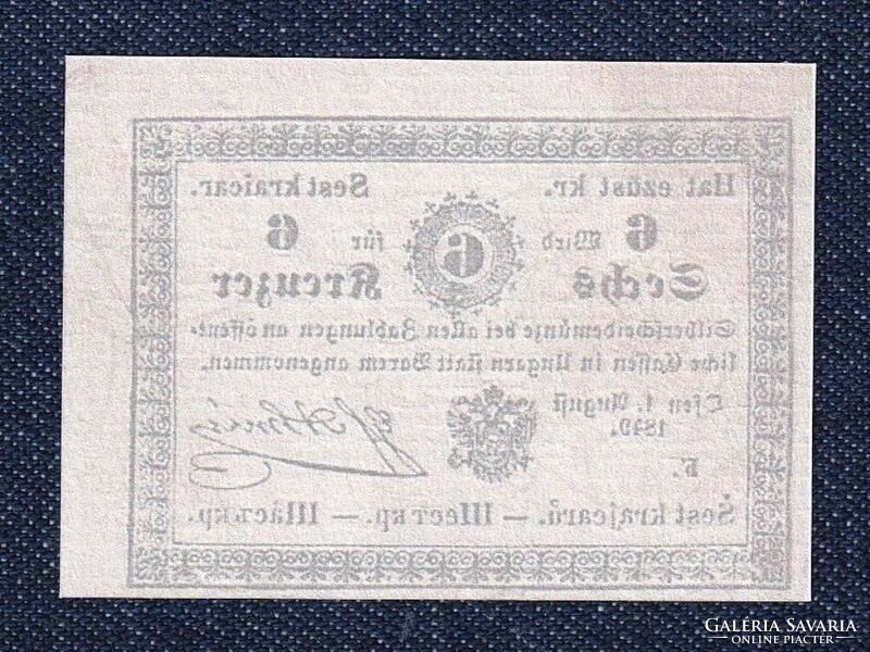 Ausztria Hat Krajcár 1849 fantázia bankjegy (id64706)