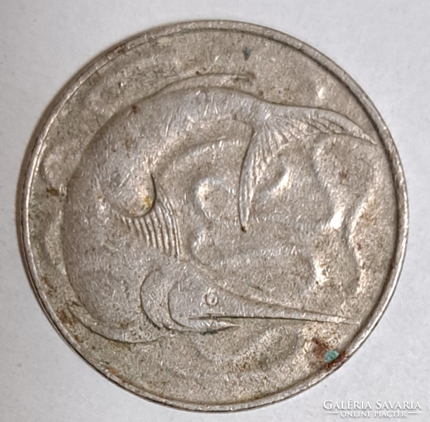 1980. Singapore 20 cents (586)