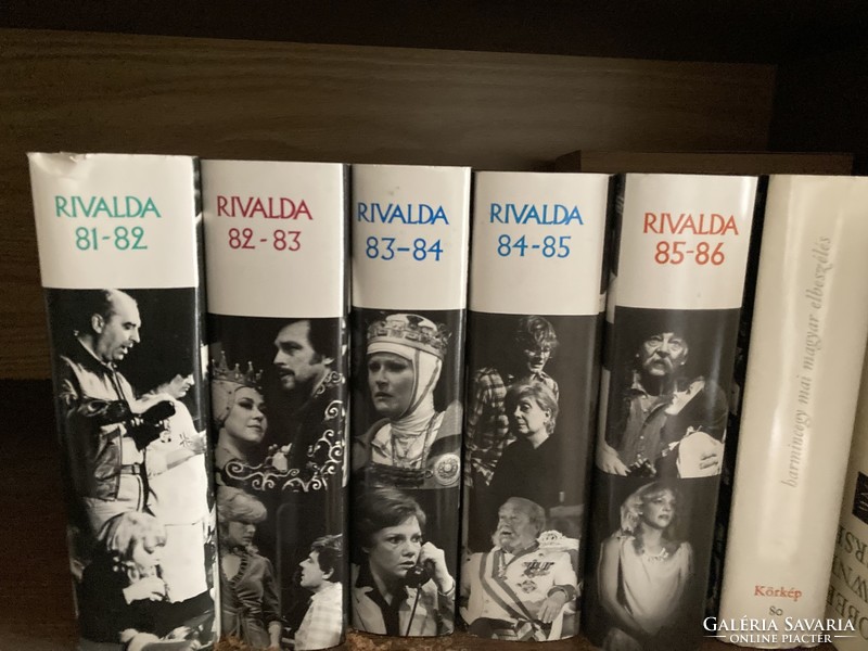 Rivalda sorozat 1981-1986 5 db újszerű állapotban egyben eladó összesen 1.500 ft