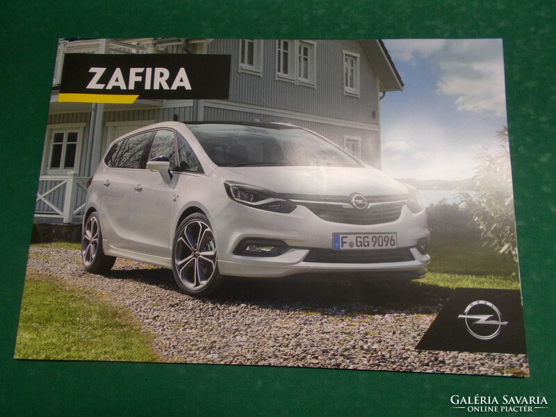 Opel Zafira prospektus,autó katalógus