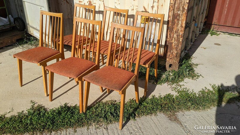Polish retro (rajmund teofil rajmund teofil hałas) cane chairs