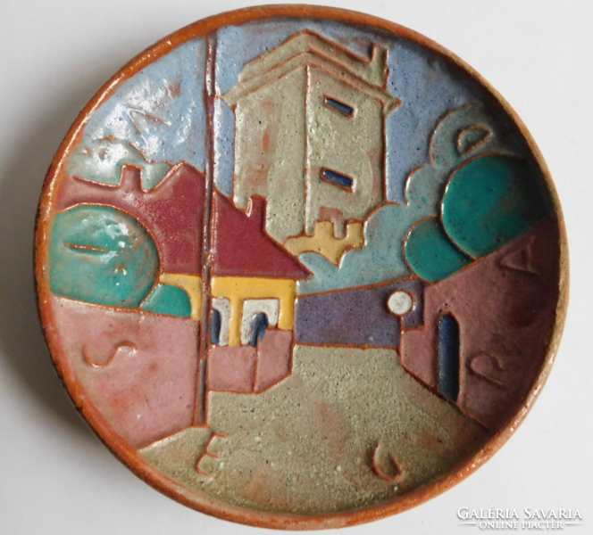 Erika Ligeti - Visegrád - ceramic bowl 12 cm
