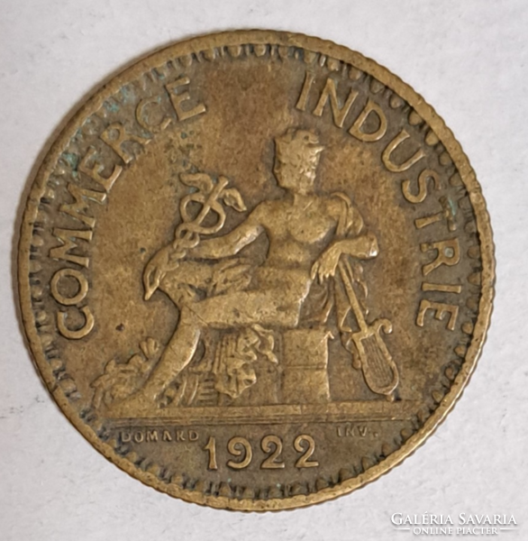 1922. 1 Franc France (589)