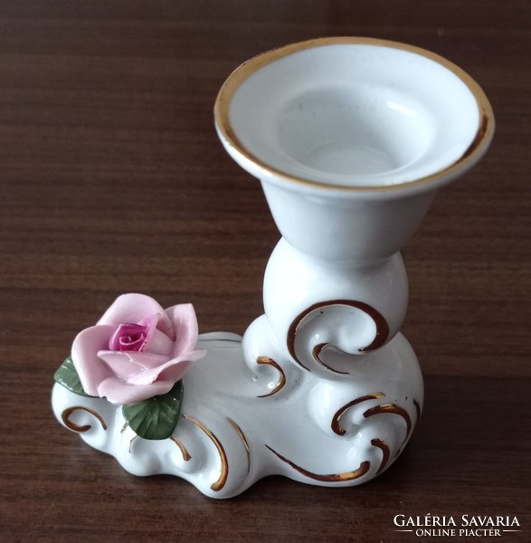 Porcelain candle holders