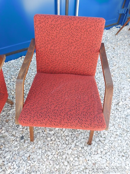 1 retro Czechoslovakian mid-century armchair