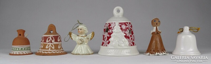 1P104 Christmas decoration package 6 bells