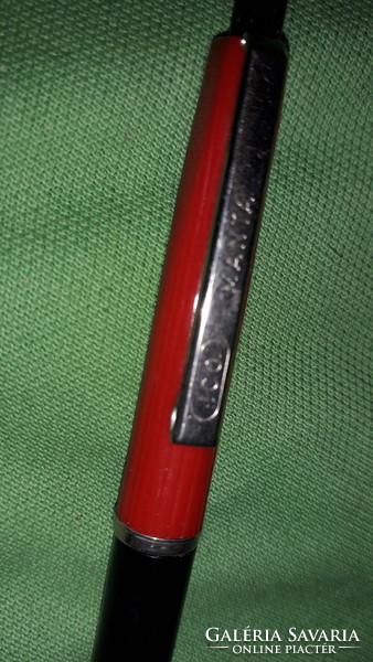 Old ico manta ballpoint pen, flawless, without insert, red and black according to the pictures 2.