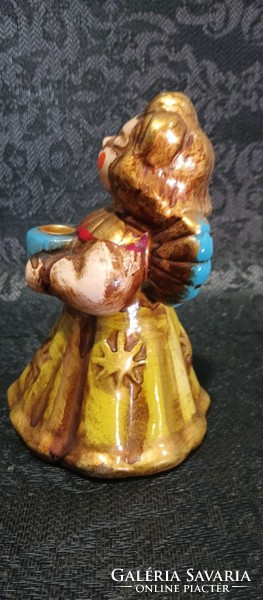 Ceramic angel face decorative statue negotiable.