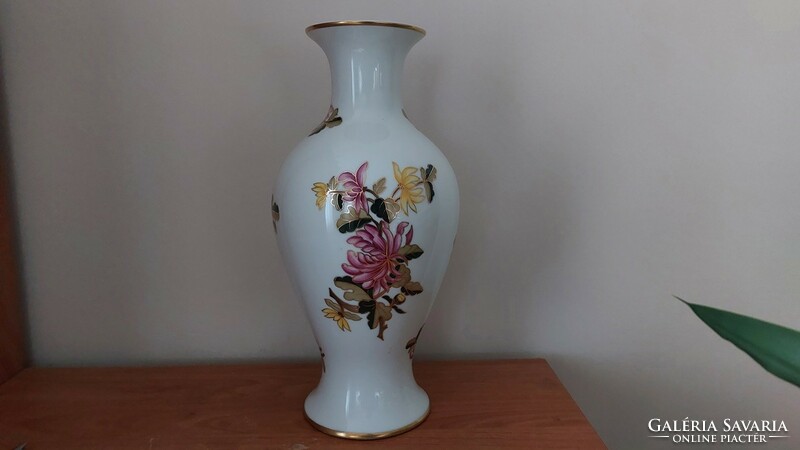 (K) Szép hollóházi váza cca 29 cm magas