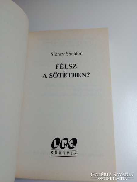 Sidney Sheldon - Félsz a sötétben?