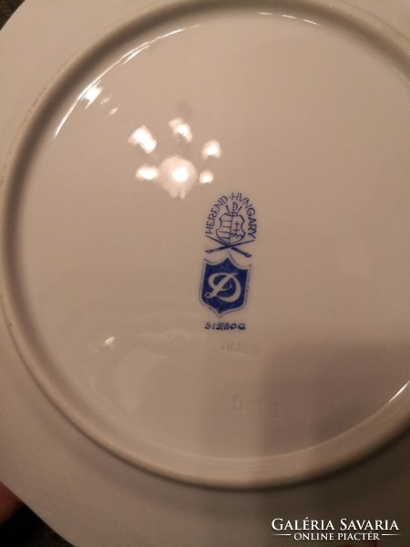 Appony pattern plate from Herend, with logo