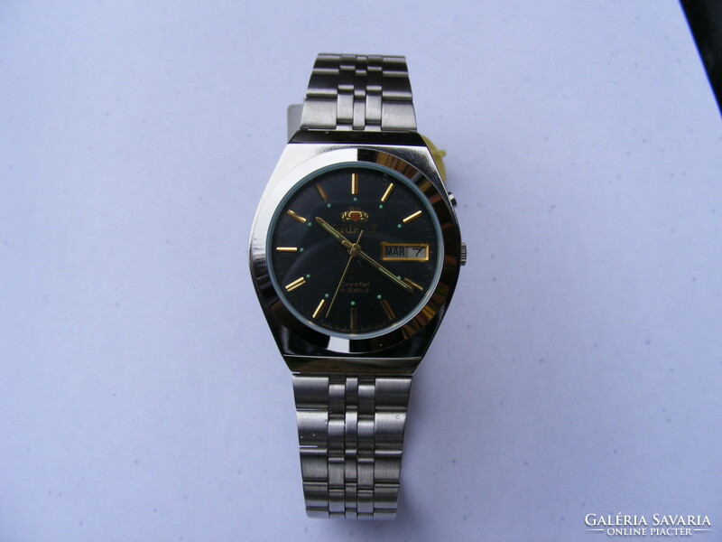 Orient automatic wristwatch, vintage, new, 21 jewels